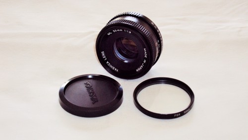 Yashica 50mm 9n obiettivo - 50mm,