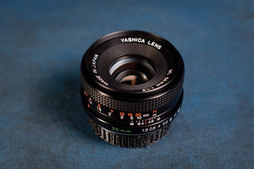 Objectif yashica 50mm 9 - objectif,