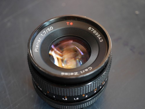 Carl zeiss planar 50mm - zeiss, t*
