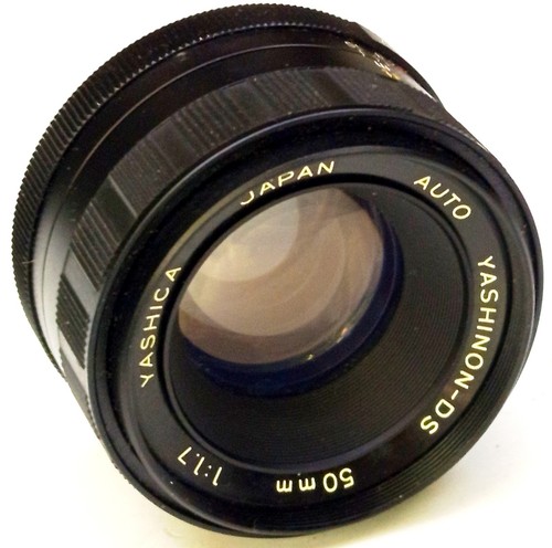 Objectif yashica 50mm - objectif,