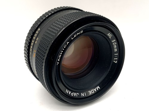 Yashica 50mm 7 obiettivo - yashica,